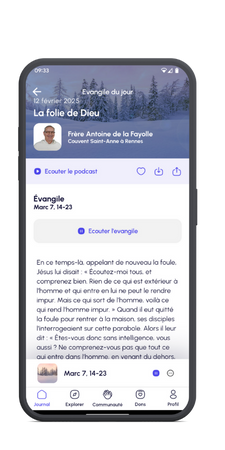 Application Mobile Prier dans la ville